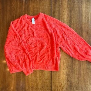 Cozy Red Sweatshirt